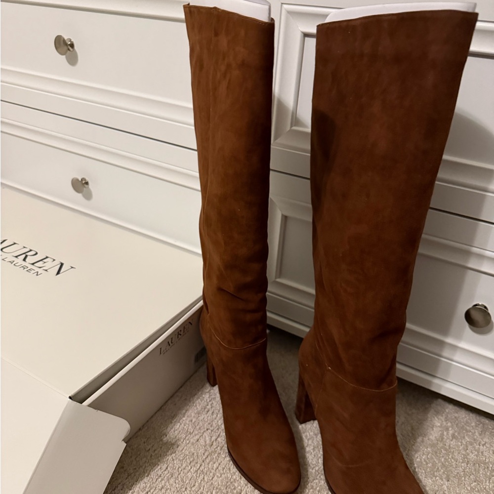 Women's Brown Knee-High Boots